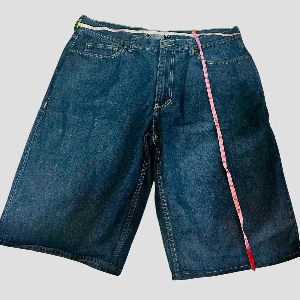 Classic Blue Jean Shorts with Relaxed Fit